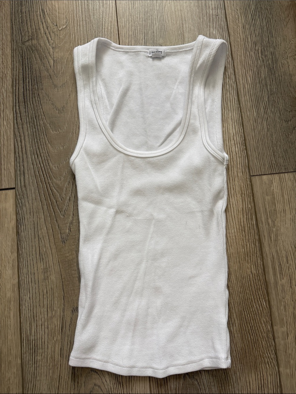 Garage snatched Ribbed Tank Top